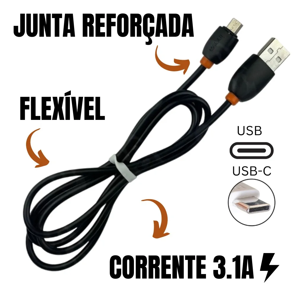 Cabos Tipo C Usb