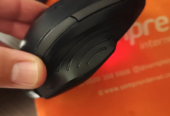 Mouse Com Fio Preto Ergonômico Ambidestro Usb Para Pc Notebook