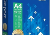 Papel A4 Sulfite Cor Branco 75g 500 Folhas Premium Resma