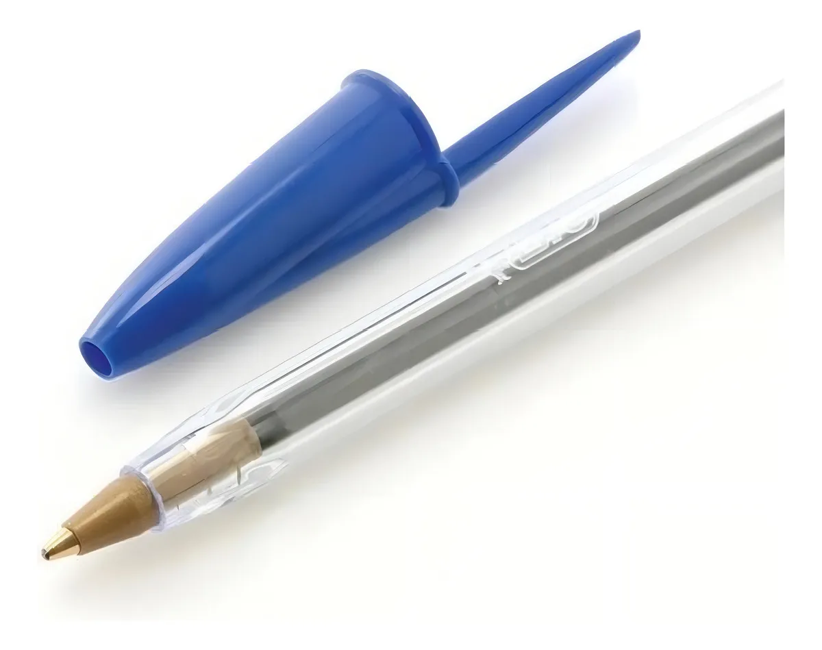 Caneta Bic Azul Esferográfica Cristal 50 Unidades 1.0 Mm unidade