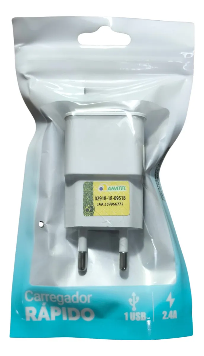 Fonte de Carregador Celular Usb Rápido