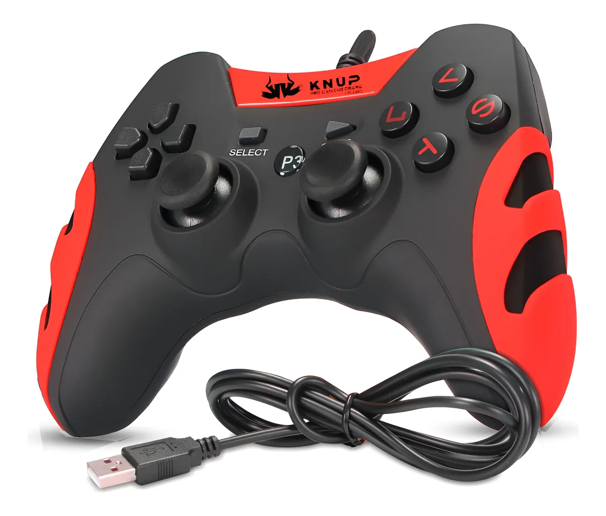 Controle Para Pc Ps3 Joystick Usb Gamer