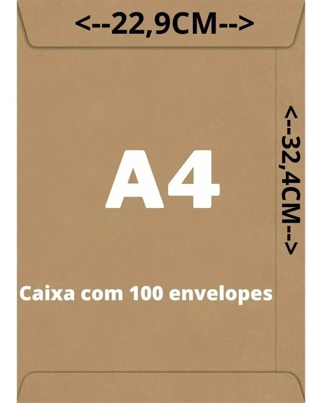 Envelope A4 Kraft