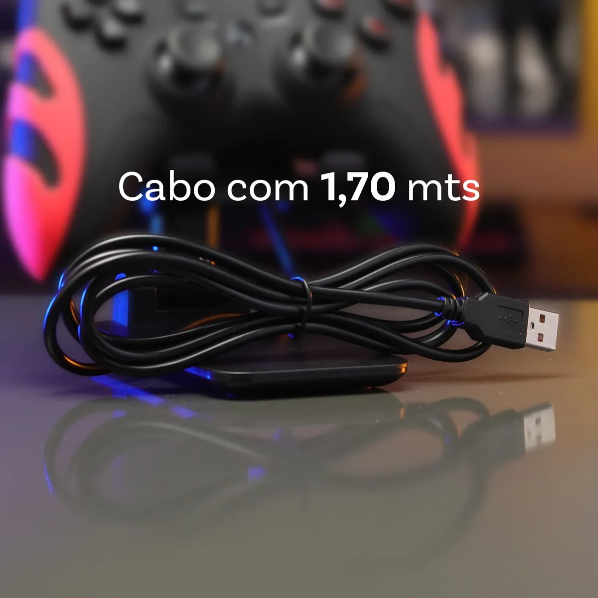 Controle Para Pc Ps3 Joystick Usb Gamer