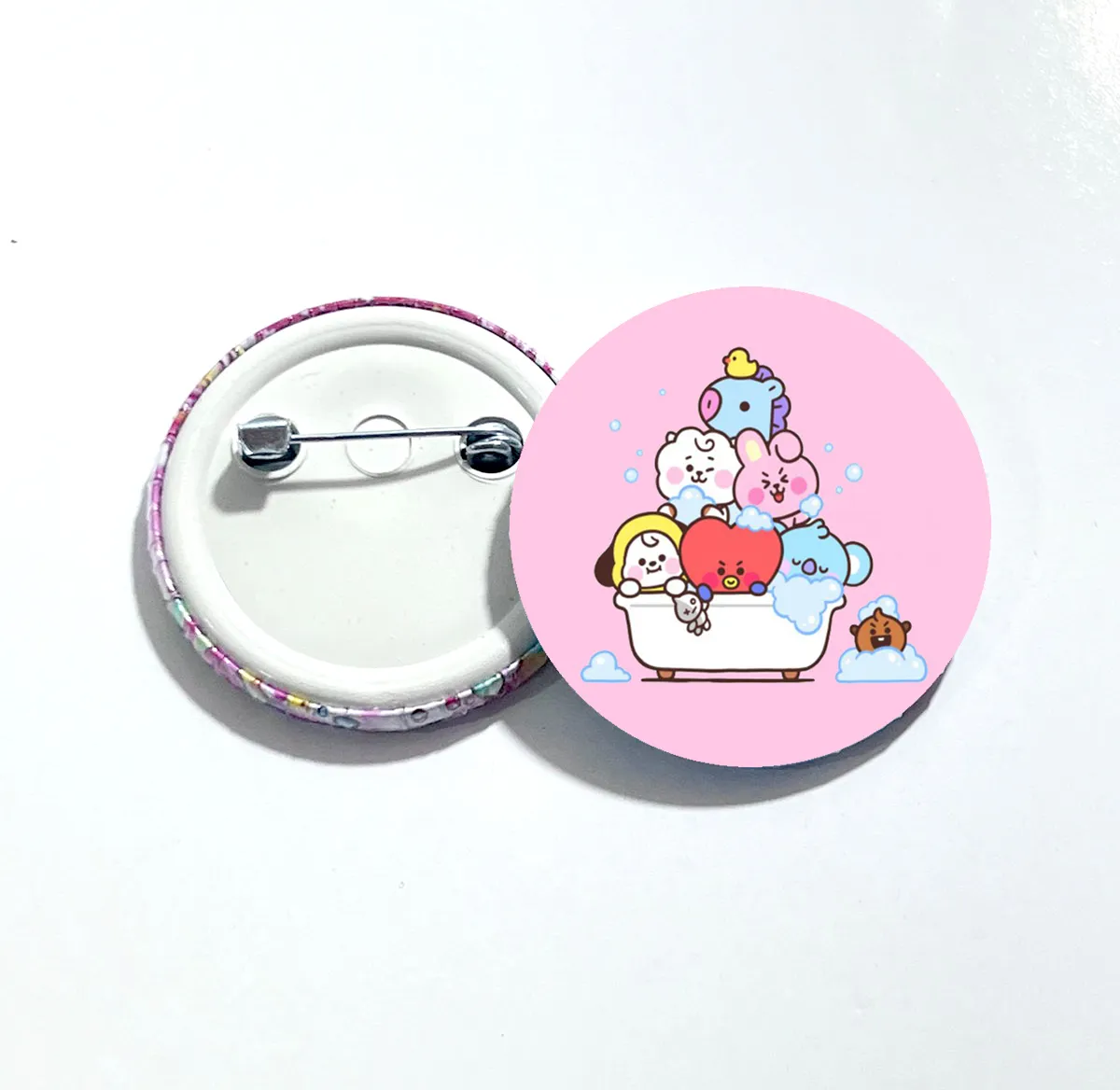 Botons Lilo Stitch e Army Broche
