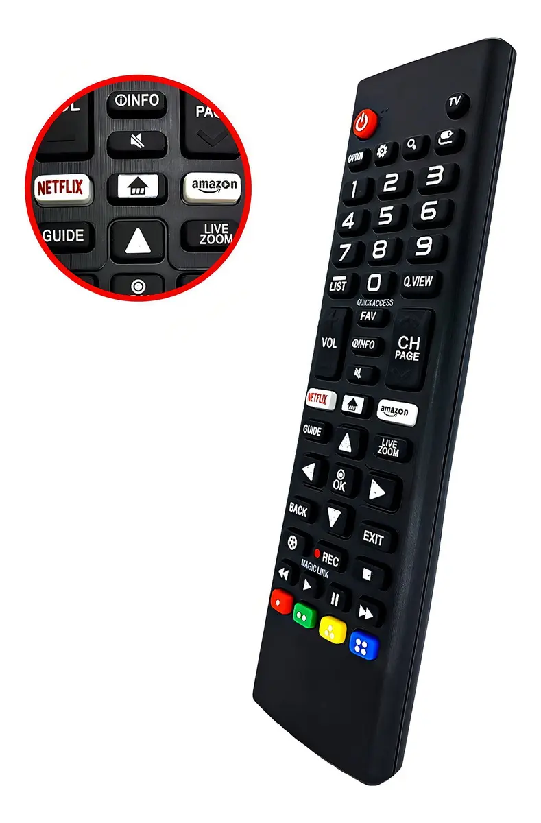 Controle Remoto Para Tv Lg E Samsung