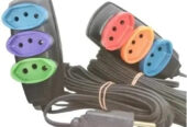 Extensão Elétrica 5 Metros Bivolt C/ 3 Tomadas