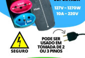 Extensão Elétrica 5 Metros Bivolt C/ 3 Tomadas