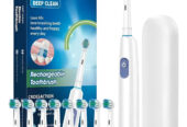 Escova De Dentes Elétrica Rotativa De 5 Velocidades