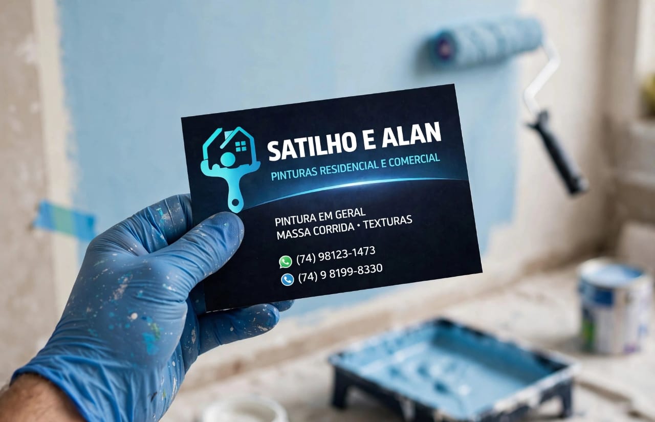 Satilho e Alan — Pinturas Residencial e Comercial em Jacobina e Região