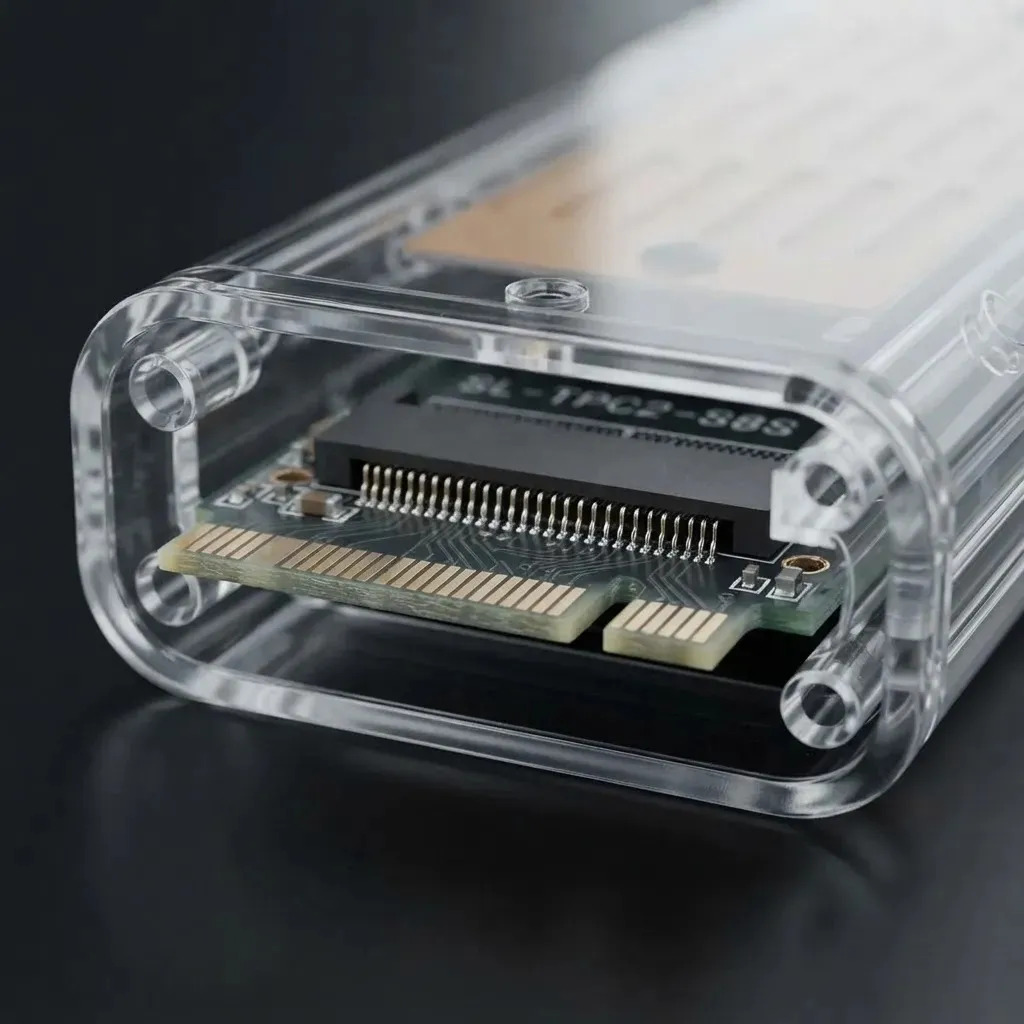 Case ssd M2 Nvme e Sata Ngff Adaptador Hd Externo M.2 Cabo Usb 3.1 Tipo C Hibrido 10Gb